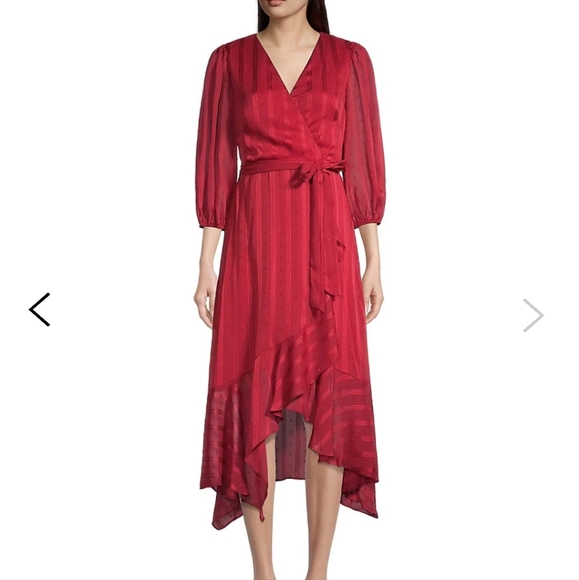 Gabby Skye Scarlet Wrap Dress - Picture 2 of 12